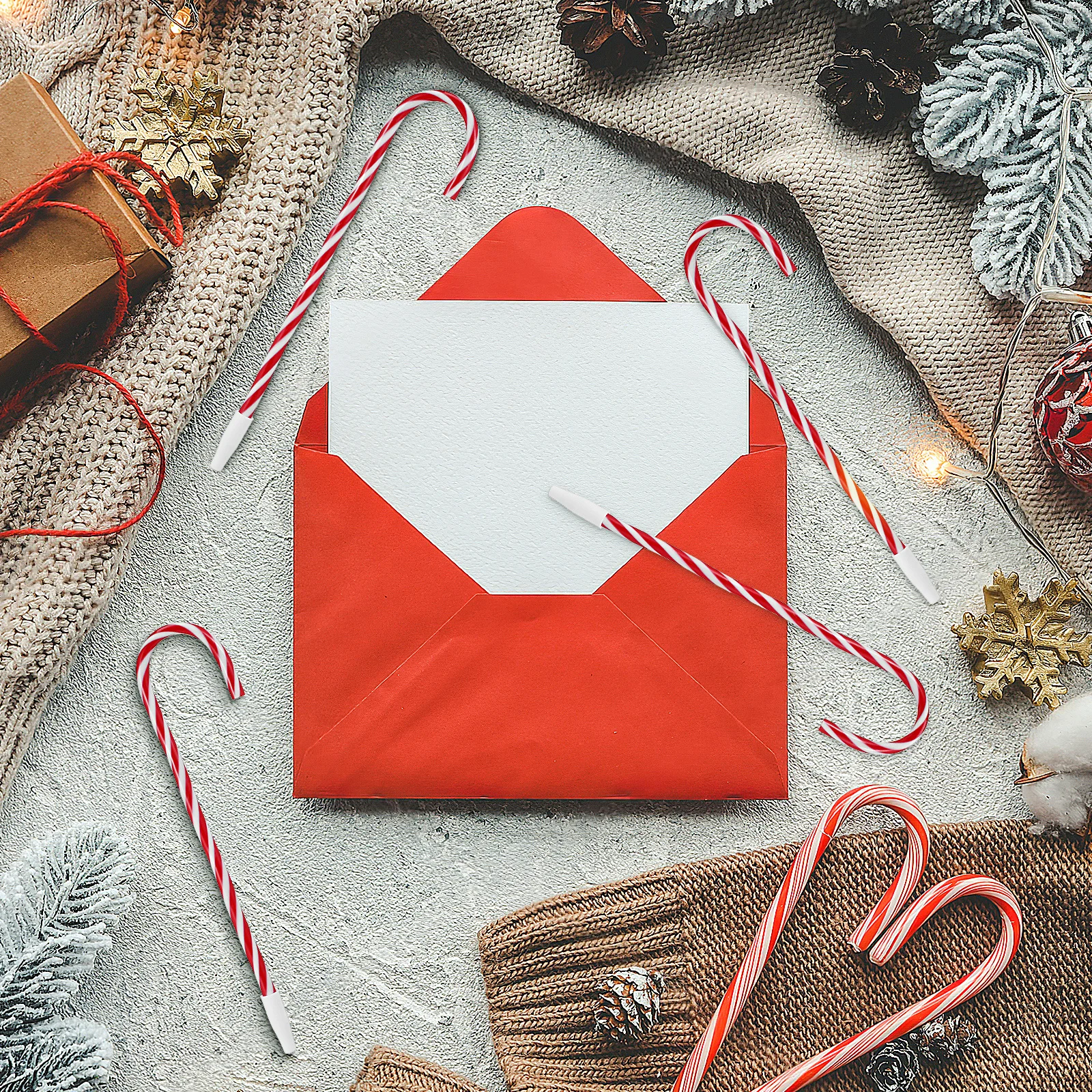 

12 шт. рождественские шариковые ручки с черными чернилами, креативные мультяшные полимерные глины, гладкие подарки для письма для студентов, учителей, праздничная вечеринка