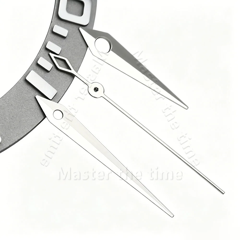 10/14/15mm Polished Dauphine Watch Hands Presage Cocktail Style Needles Fit NH35 Movement Watch Repair Accessories