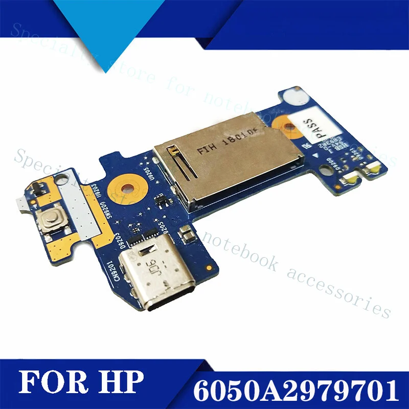 A+ For HP Pavilion 14-CF 14-DF Built-in SD card reader OTG power board 6050A2979701