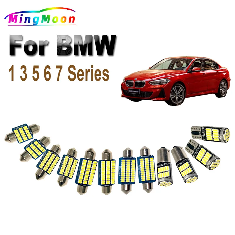 Interior LED Car Light Kit For BMW E87 E81 F20 F21 E36 E46 E90 E91 E92 E93 F30 F31 E39 E60 E61 F10 F11 E63 F12 F06 E38 E65 F01