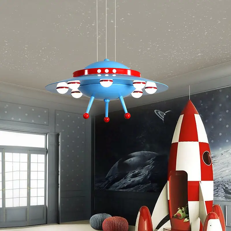 

New Internet Famous Remote Control Lighting Fixtures Rooms Bedrooms Boys and Girls Round LED Minimalist Ceiling Lighting Fixture