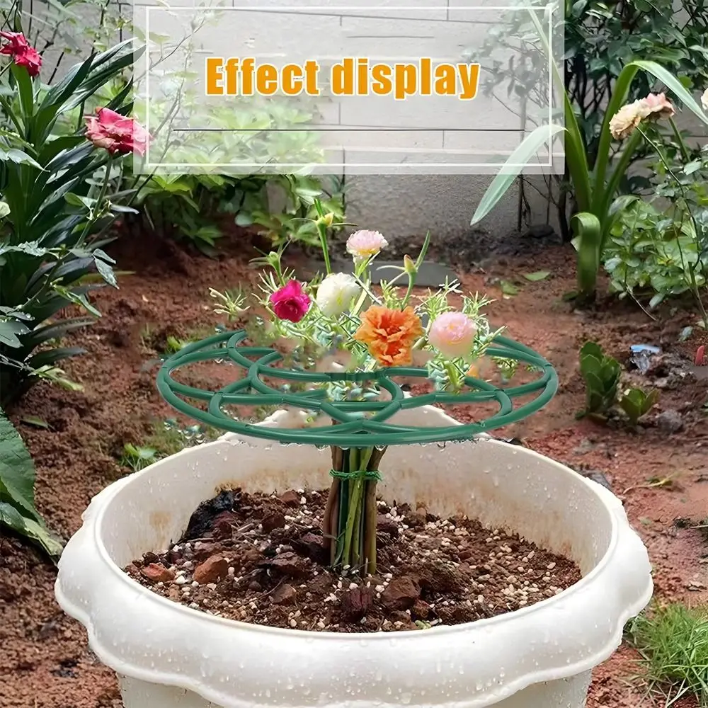 New S/M/L Bonsai Climbing Frame Plastic Stackable Climbing Vine Rack Multi-layer Sunflower Shaped Bracket Gardening Supplies