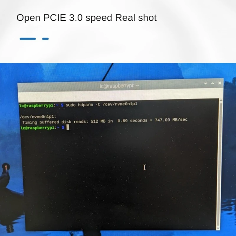 Scheda adattatore Pcie a M.2 Nvme SSD per Pi5 Raspberry Pi 5 supporta SSD 2242/2260/2280 NVME M2