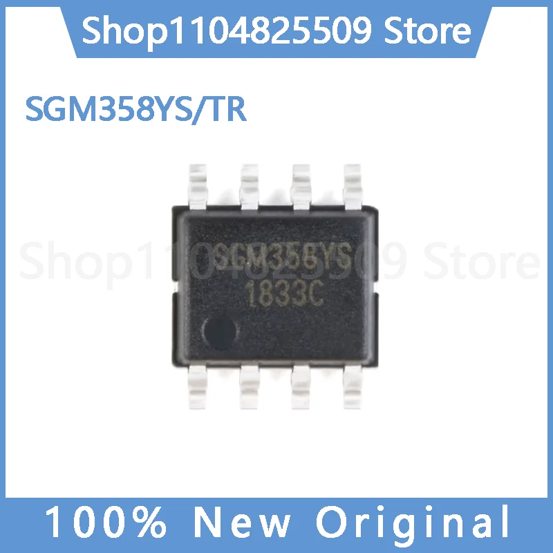 (5~30pcs) pcs 100% Original New SGM358YS/TR — SOIC-8, Rail-to-Rail CMOS Operational Amplifier IC