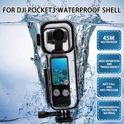 Dji osmo pocket3 Waterproof shell Filter 1/2 Eye Pocket camera External diving mirror accessory lens