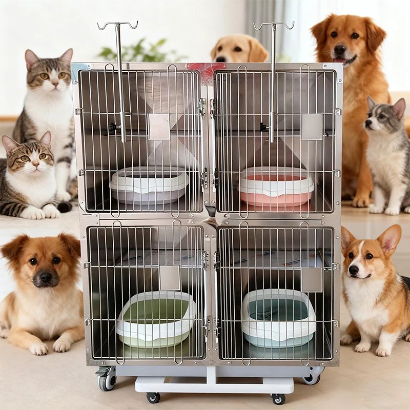 

Инкубатор для ветеринарного интенсивного ухода из нержавеющей стали с кислородной клеткой для щенков