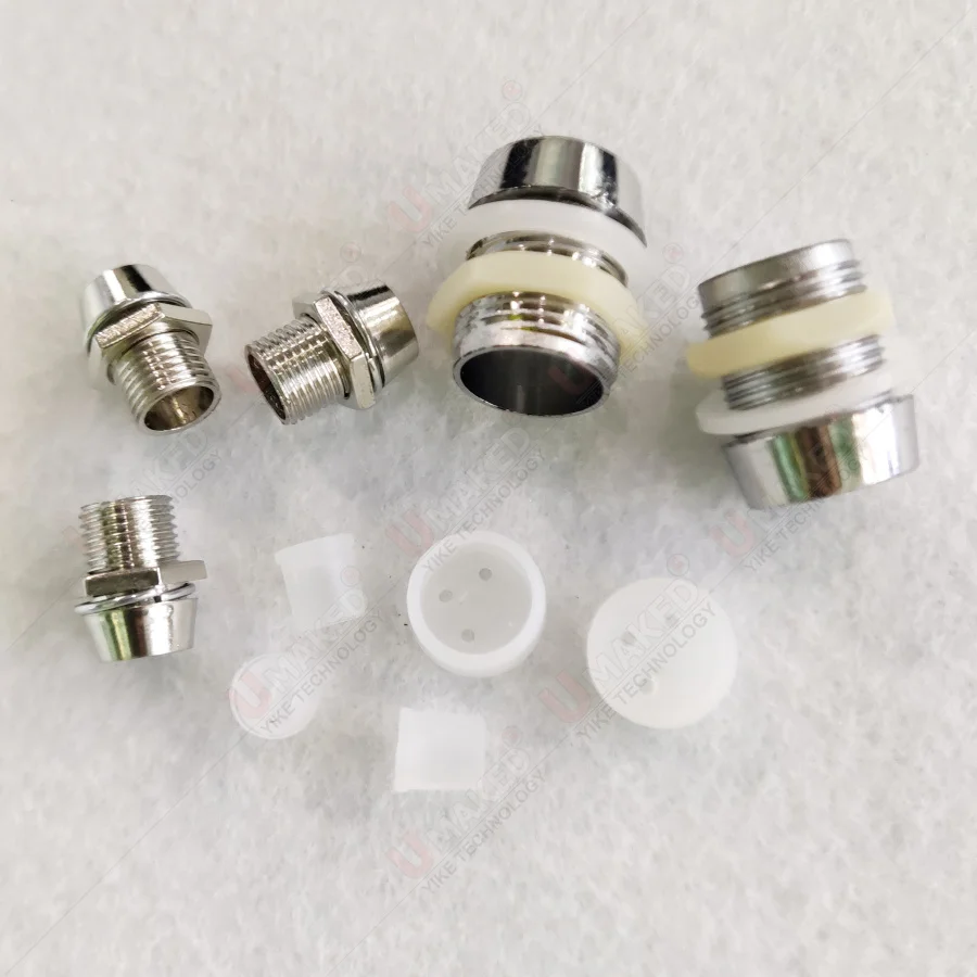 20 قطعة F10 10 مللي متر LED حامل بلاستيك المقبس كليب الحافة صمام ثنائي باعث للضوء قاعدة مصابيح غطاء الكروم البلاستيك عرض Blub كأس