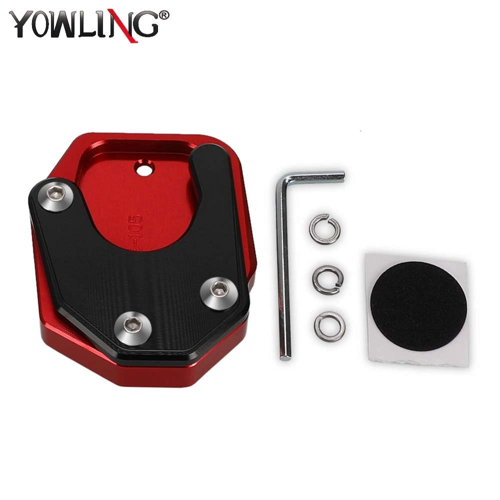 Foot Side Stand Extension Pad Kickstand Plate FOR Honda XL600V XL650V XL700V Transalp XRV750 SLR650 NX650 Dominator VFR800X