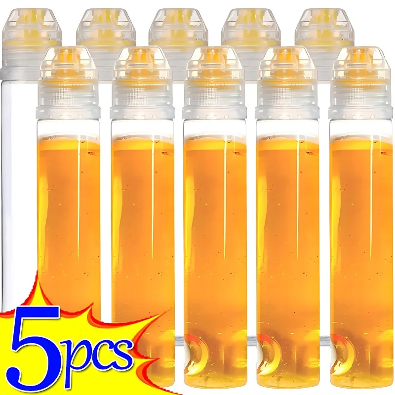 90ml Honey Salad Bottle Innovative Mini Storage Containers Condiment Dispenser Squeezing Spices Kitchen Storage Organization