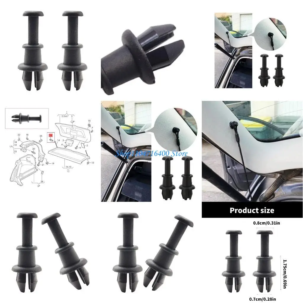 Y1GD 2PCS الطرود الرفقة سلسلة ملحقات البديل للبديل لـ MK5 MK6 1M6867574A #1