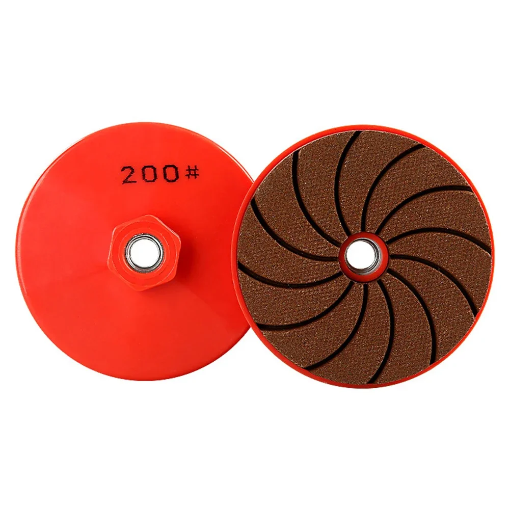 Diamond Polishing Pads Kit Wet/Dry For Granite Stone Concrete Marble Polishing Use Grinding Discs Backing Pads