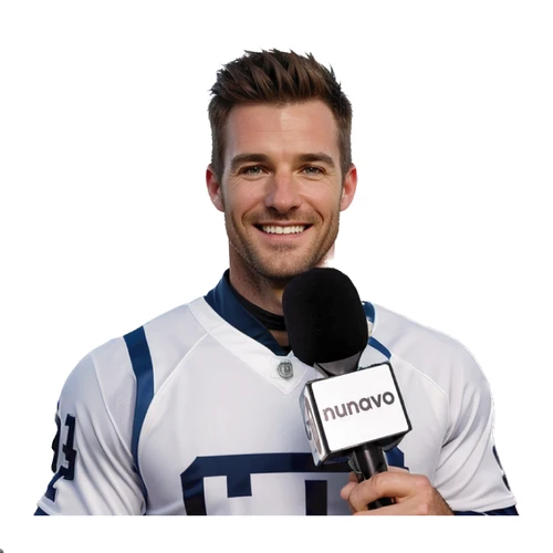 Imagen 2 del producto NUNAVO Micrófono inalámbrico para entrevista, micrófono profesional de mano para iPhone, Smartphone, creador de contenido, transmisión, micrófono iOS y Android