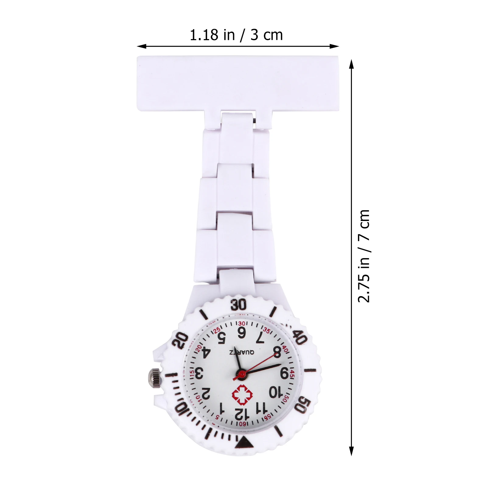 

Fashion Women's Nurse Watch Pocket Watches Metal Nursing Accessories for Nurses