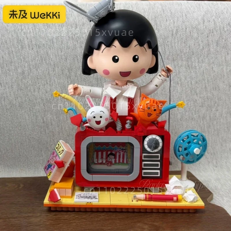 

Chi-bi Maruko's TV SHOW Building Blocks Assembling Toys Kawaii Cartoon Character Models Decoration Collectible Birthday Gifts