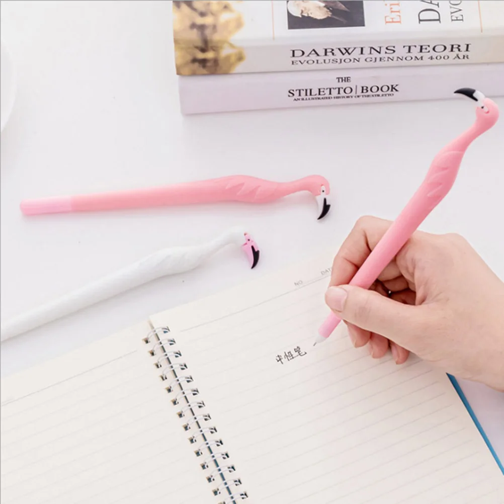 

4 Pcs Gel Pen Ballpoint Novelty Stationery Pens Writing Cartoon Student Creative