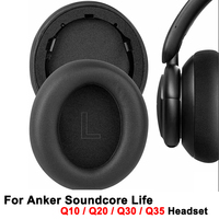 Replacement Ear Pads for Anker soundcore Life Q35 Q30 Q20 Q10 Headphones replacement earmuff ear pillow ear covers High Quality