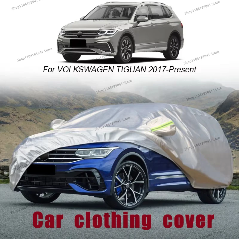 

For VOLKSWAGEN TIGUAN Full Car Cover Rain Frost Snow Car protective cover ,UV protection,Car paint protection