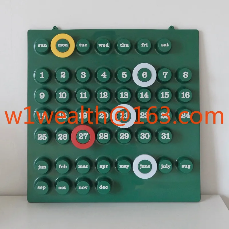 New arrivalvintage calendar, retro perpetual calendar, creative wall decoration for home