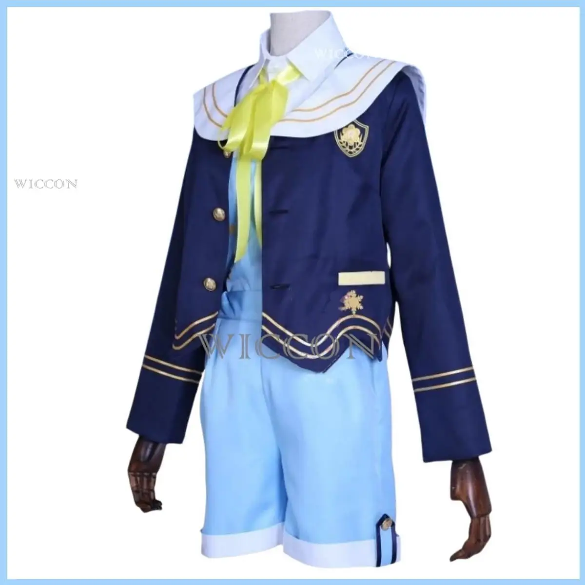 Anime Game Ensemble Estrelas para Homens e Mulheres, Shino Hajime, Nito Nazuna Cosplay Traje, Uniforme Membro, Conjunto Completo, Fato Carnaval Kawaii