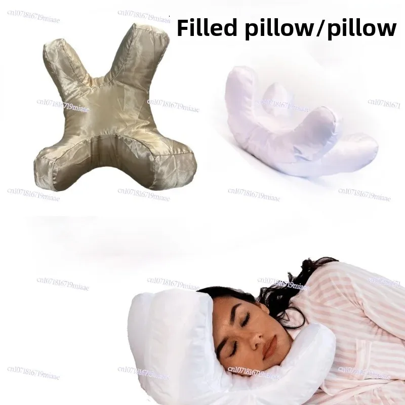 Beauty Sleep Cervical Spine Headrest Throw Pillow Anti-stiff Pillow Super Soft Sleeping Pillow Deep Sleep Cotton Filled Headrest