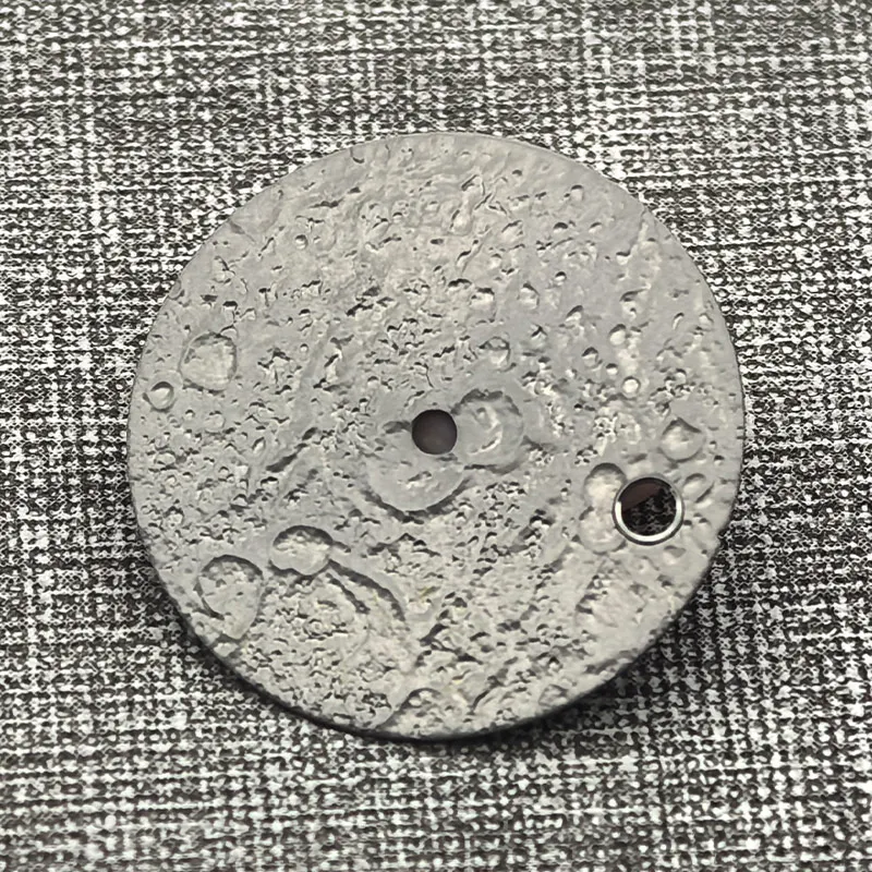 Lunar Surface Style NH35 NH36 Watch Dial 28.5mm Fits NH35 NH36 7S26 Mechanical Movement Customized Watch Dial