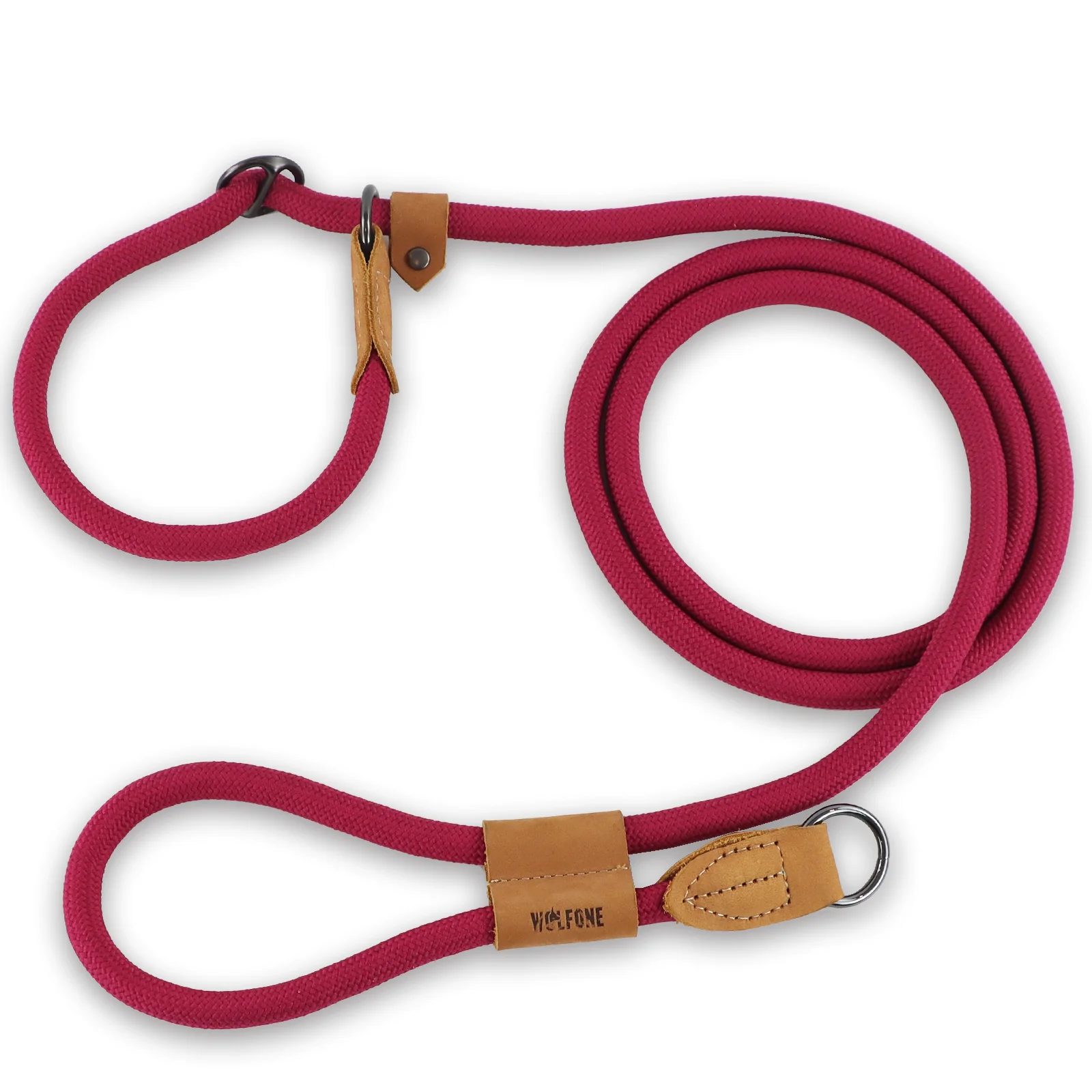 Dog Leash Multi-functional Adjustable Hands Free For Walking_voghion.com
