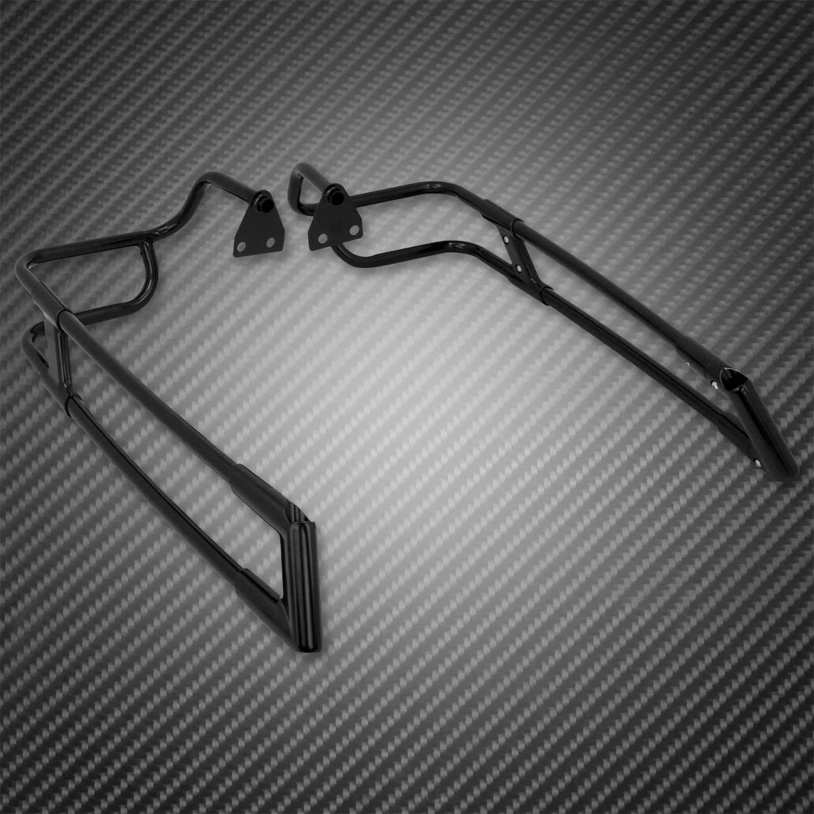 Motorcycle Rear Saddlebag Guard Rails Support Bracket For Harley Touring 2014-Up Road King Street Glide Ultra Limited FLTRX FLHT