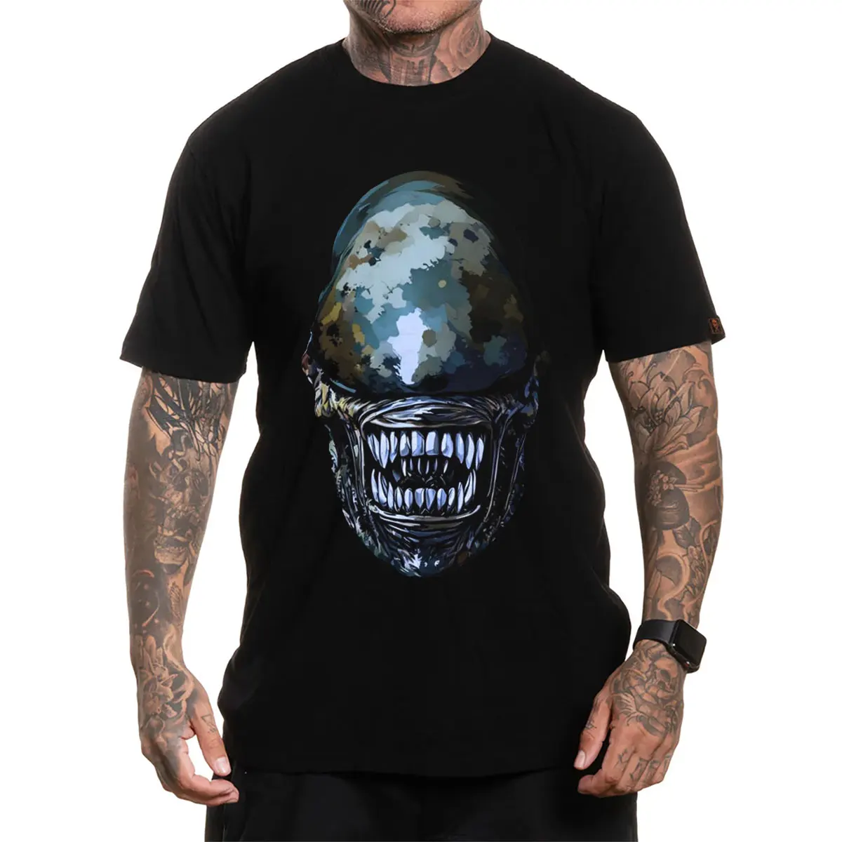 Alien Movie Xenomorph Attack Unisex T-Shir Retro Sic fi Lv-426 Horror Monster Predator print tops large size Tee S-6XL