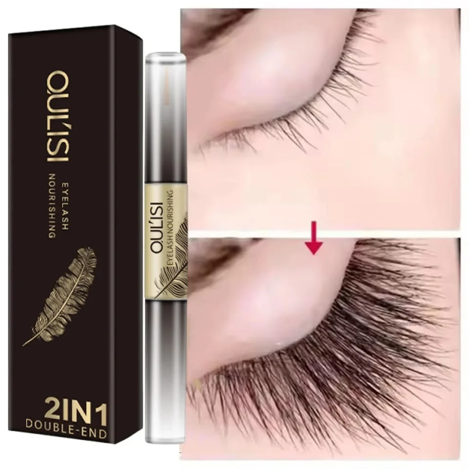 Siero per la crescita rapida delle ciglia Nutre le foglie delle radici delle ciglia Ciglia spesse arricciate sottili Anti caduta Essenza per la cura Prodotto per la cura degli occhi