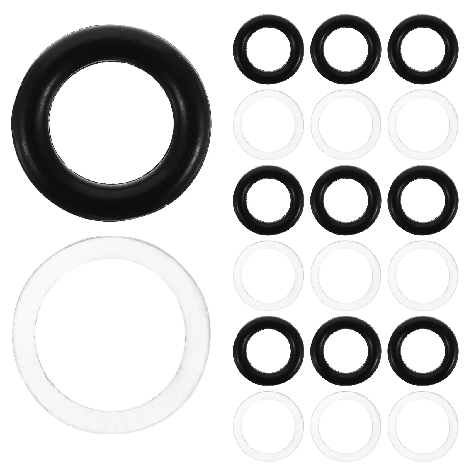 

20 Pcs Jack Oil Seal Accessories Floor Seals Replacements Tools Plastic Widely Used For Various
