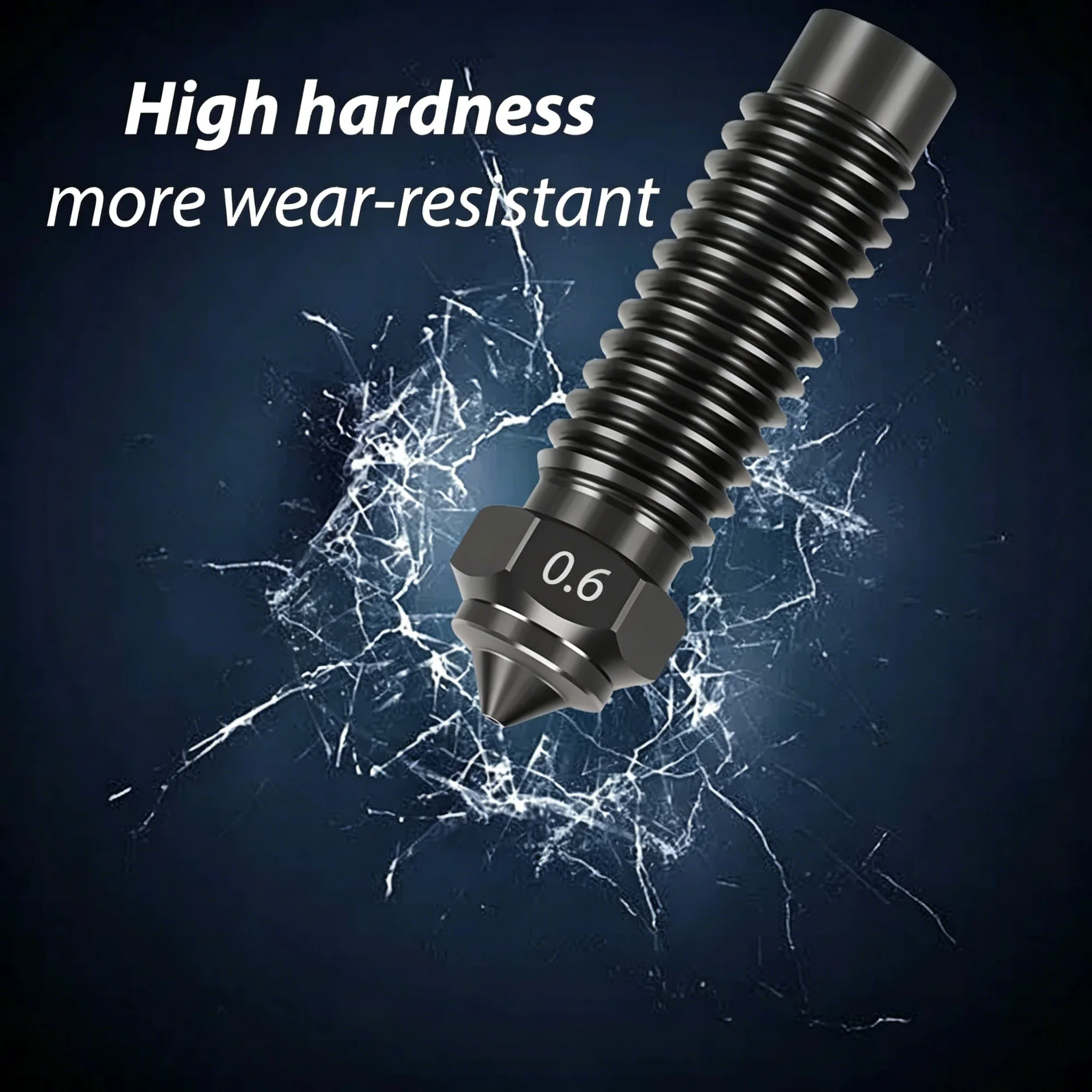 For Elegoo Neptune 4 Max Hardened Steel Nozzle Upgraded 0.2 0.4 0.6 0.8 Neptune 4 Plus Kit Nozzle High Speed Nozzles Top Quality