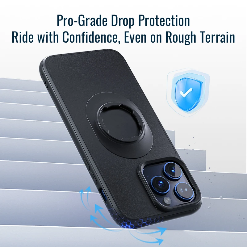 Uchwyt rowerowy na telefon Quad Moto Case do iPhone 17/16/15/14/13/12/11 Pro/Xs/Max/Plus do roweru motocykla Quick Lock MTB Mount — zdjęcie produktu 3