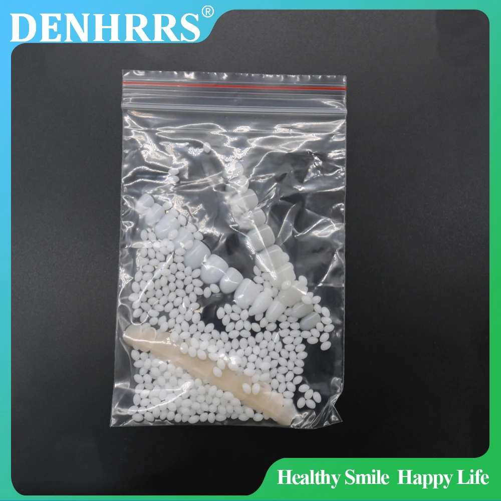 1Set Solid High Quality False Teeth Beauty Veneers Temporary Dental Stickers Missing Replacement Cosmetic Denture