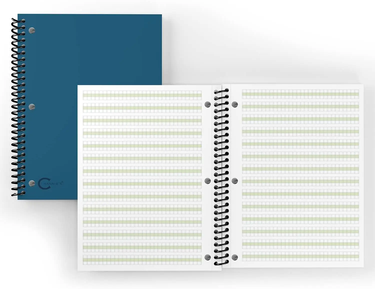 Color-Coded Composition Notebook for Kids, Teens & Special Needs - Handwriting Practice with Visual Blocks, Blue