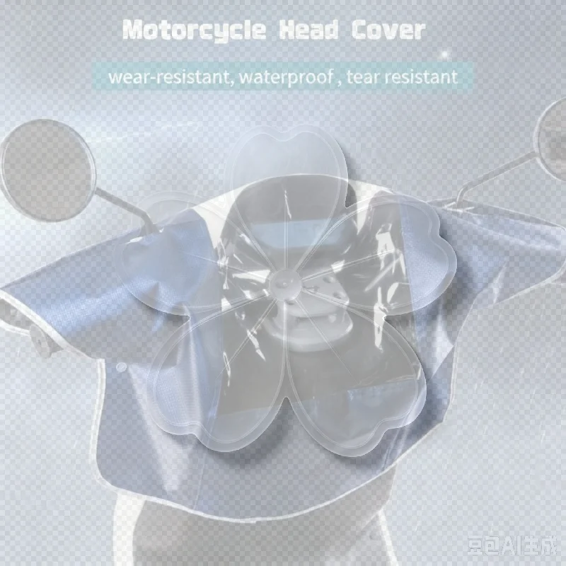 Electric Scooter Dashboard Rain Cover Transparent Window Zipper Waterproof Dustproof For E Bike Daily Commuting Riding