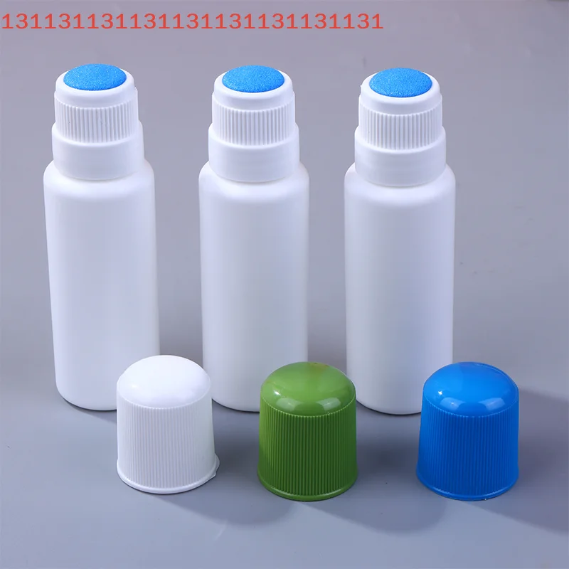 Пустая бутылка для размазывания, жидкий аппликатор, губка для болезненности головы, жидкая бутылка для наполнения листьев, линейная медицина, противозудная 50 мл