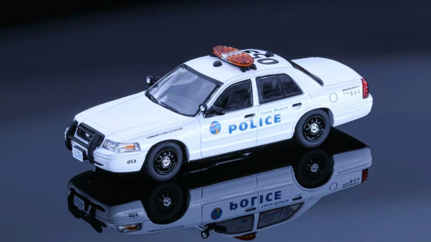 رولين دييكاست 1/64 مقياس سانتا مونيكا Cv سبيكة نموذج سيارات مزدوجة مجموعات السيارات لعب المركبات تحصيل لعب للبنين الصندوق الأصلي