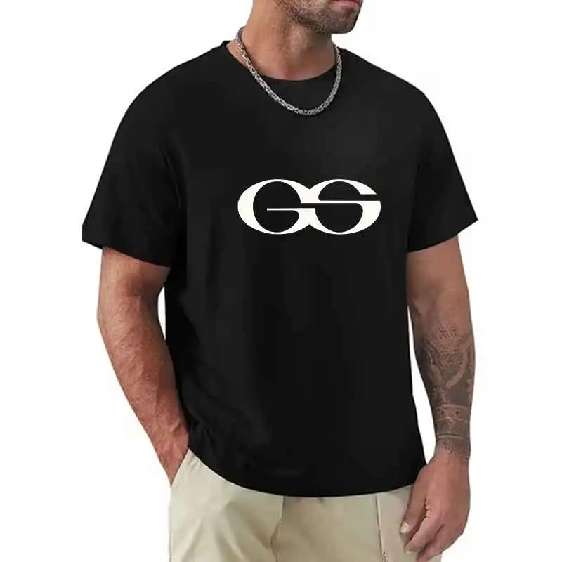 

Men Fashion Casual Top Quality 100% Cotton Letter Print Tshirt Loose Summer Men T Shirt O-neck Male Tees T-shirt Tops