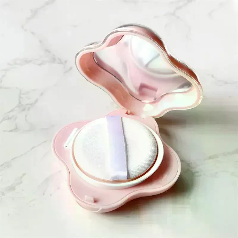 15 جرام صندوق وسادة فليب فارغ صندوق البودرة المحمولة حقيبة مستحضرات التجميل BB كريم/الأساس/حاوية أحمر الخدود مع مرآة #2