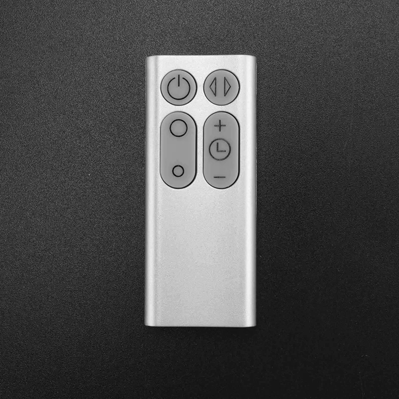 2X Replacement Remote Control Suitable For Dyson AM11 TP00 Air Purifier Leafless Fan Remote Control Silver