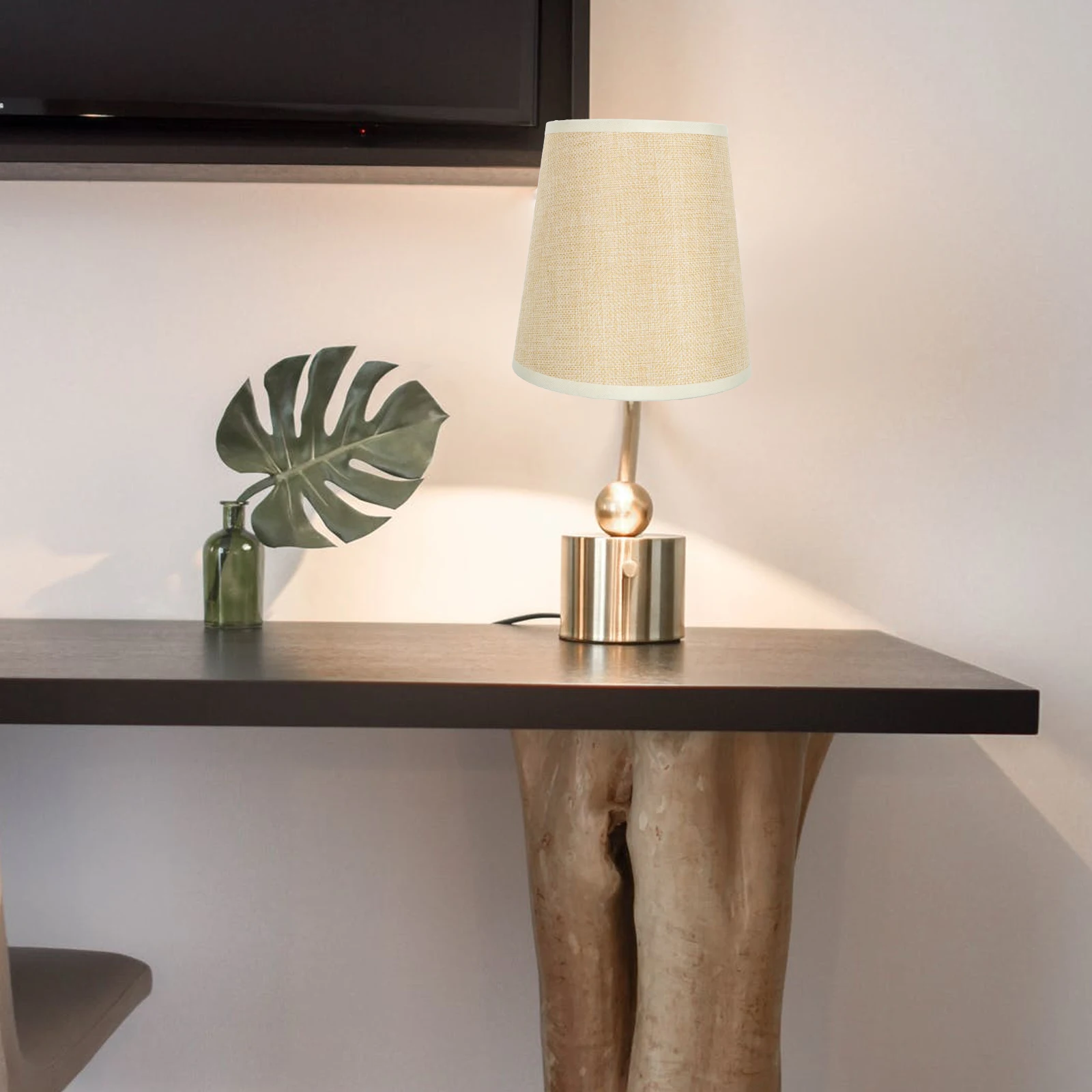 

Lamp Shade Accessories Cloth Iron Frame Durable Table Chandelier Wall Ceiling Floor Lamp Light Cover Simple Lampshade