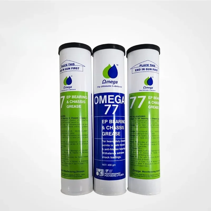 Omega 77 Red Oil Grease Tooth Row Bearing Ball Butter ITW PPF Lubricant Omega-73-Grease