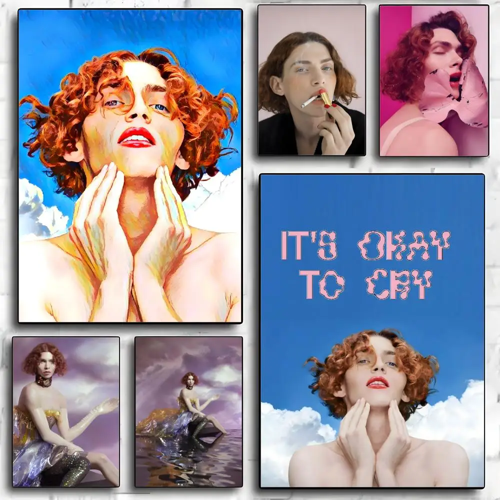 Musician Sophie Xeon Poster HD art sticky wall waterproof home living room bedroom bar aesthetic decoration