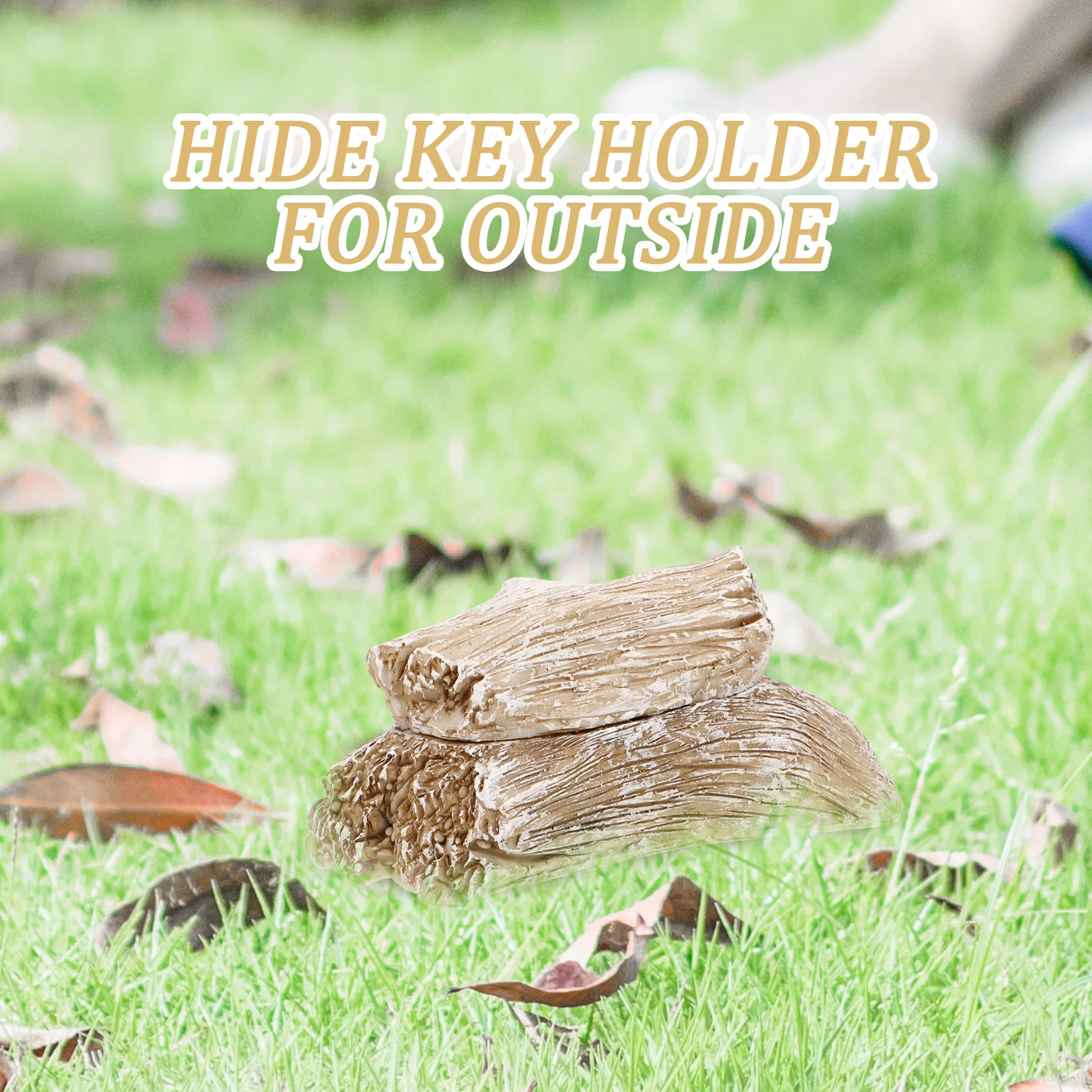 في الهواء الطلق مفتاح صندوق تخزين حديقة الراتنج التمويه مفتاح مخفي حامل لساحة سياج جدار حل أمن الوطن حصيف #3