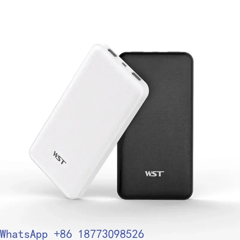 

WST Power Pack 10000 мА Ультратонкий мини-полимерный блок питания Мобильный универсальный мобильный блок питания