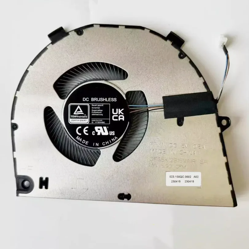 

0T8R2T Совершенно новый охлаждающий вентилятор для ноутбука Dell Inspiron 5620 7620 2-1 вентилятор 16-5620 5625 вентилятор-кулер 023.100QC.0002