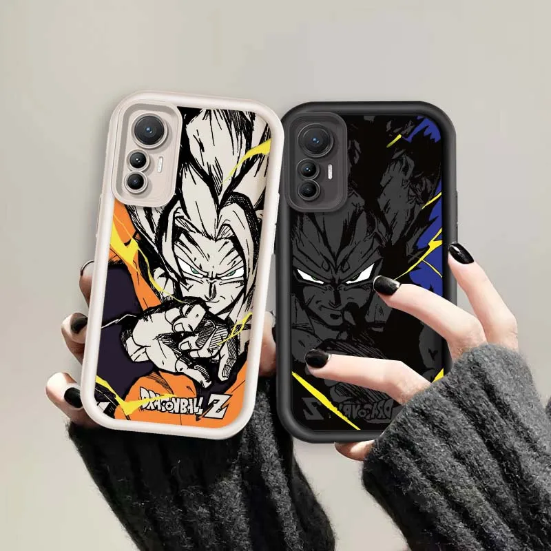 

Anime Dragon Ball Son Goku For Xiaomi Mi 15 14 14T Redmi 13 13T 13C 12C 14C 12 12T 11 11i Lite Pro 5G Eye Ladder Phone Case