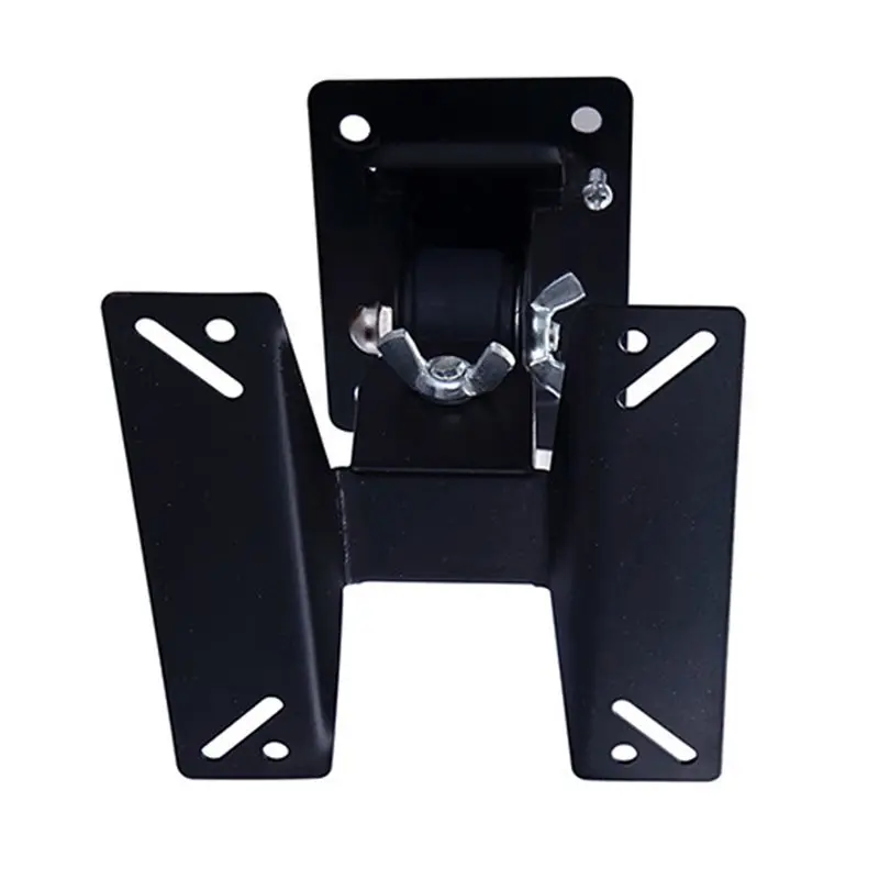 ~【On Sale】LCD Monitor TV Wall Mount Bracket Universal VESA Holder 15Kg Load Capacity For 10-24 Inch Flat Screen LED Display