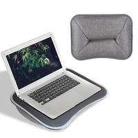 Laptop Lap Desk Multifunctional Laptop Desk With Soft Pillow Cushion Small Pillow Table Writing Padded Tray With Handle For Work