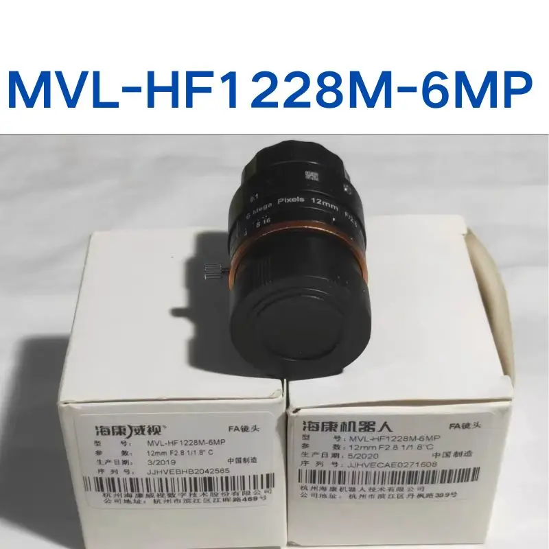 New 6 million pixel lens 12mm MVL-HF1228M-6MP  Quick Shipping